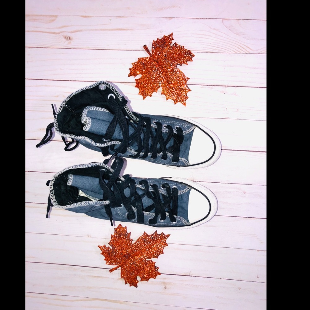 Scrunch back Hightop Converse
